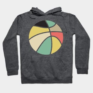 basketball funny retro ball Hoodie